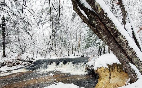 Photo Essay: December 2022 Snow Scenes at Trout Falls at Fort McCoy's Pine View Recreation Area, Part II