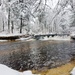 December 2022 Snow Scenes at Trout Falls at Fort McCoy's Pine View Recreation Area