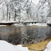 December 2022 Snow Scenes at Trout Falls at Fort McCoy's Pine View Recreation Area
