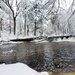 December 2022 Snow Scenes at Trout Falls at Fort McCoy's Pine View Recreation Area