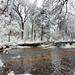 December 2022 Snow Scenes at Trout Falls at Fort McCoy's Pine View Recreation Area