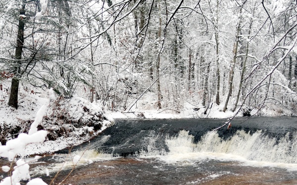Photo Essay: December 2022 Snow Scenes at Trout Falls at Fort McCoy's Pine View Recreation Area, Part III