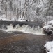 December 2022 Snow Scenes at Trout Falls at Fort McCoy's Pine View Recreation Area