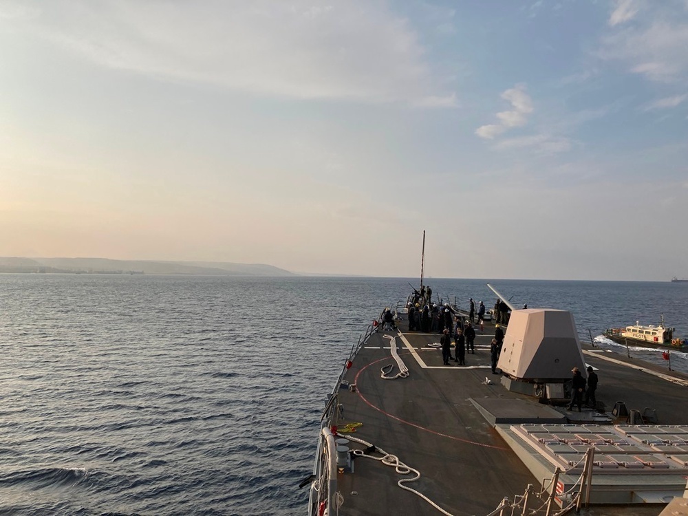 USS Truxtun visits Aqaba, Jordan