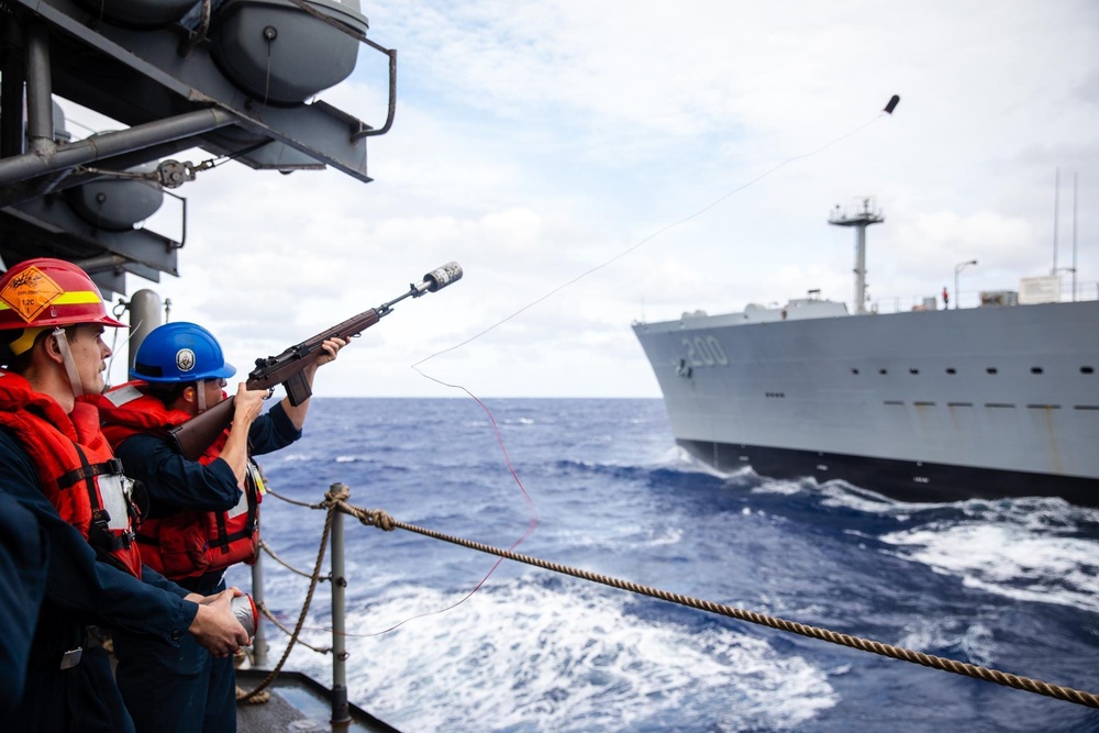 Bunker Hill Replenishement-at-Sea