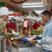 Christmas Meal Zone 6 Dining Facility Camp Arifjan in Kuwait