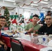 Christmas Meal Zone 6 Dining Facility Camp Arifjan in Kuwait