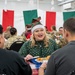 Christmas Meal Zone 6 Dining Facility Camp Arifjan in Kuwait