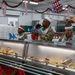 Christmas Meal Zone 6 Dining Facility Camp Arifjan in Kuwait