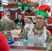 Christmas Meal Zone 6 Dining Facility Camp Arifjan in Kuwait