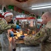 Christmas Meal Zone 6 Dining Facility Camp Arifjan in Kuwait