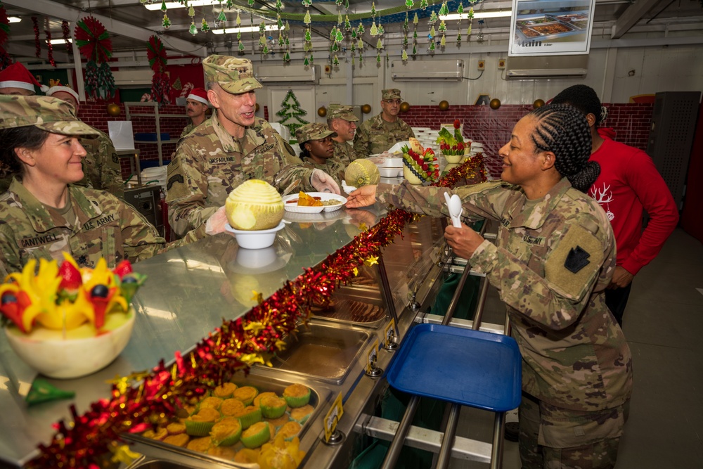 Christmas Lunch at Camp Arifjan