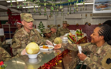 Christmas Lunch at Camp Arifjan