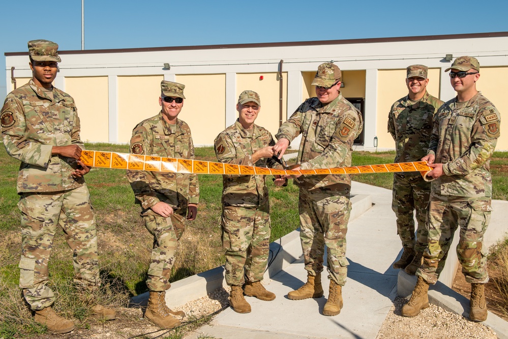 39th Maintenance Squadron hosts ribbon cutting ceremony for new munitions flight building