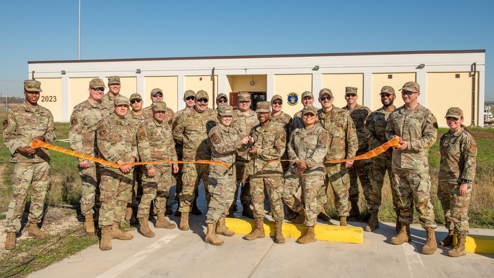 39th Maintenance Squadron hosts ribbon cutting ceremony for new munitions flight building