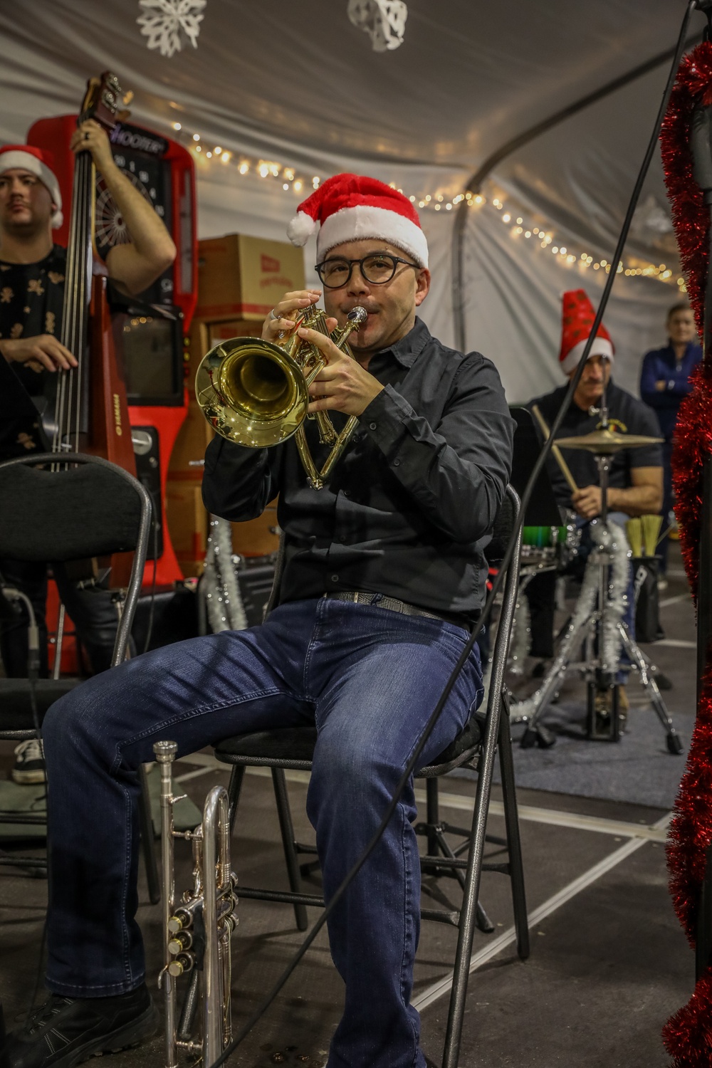 Santa Claus Brings Christmas Cheer to 1st Infantry Division