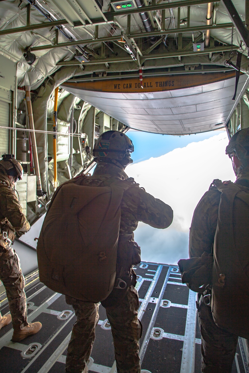 10th SFG(A) Performs Airborne Jumps