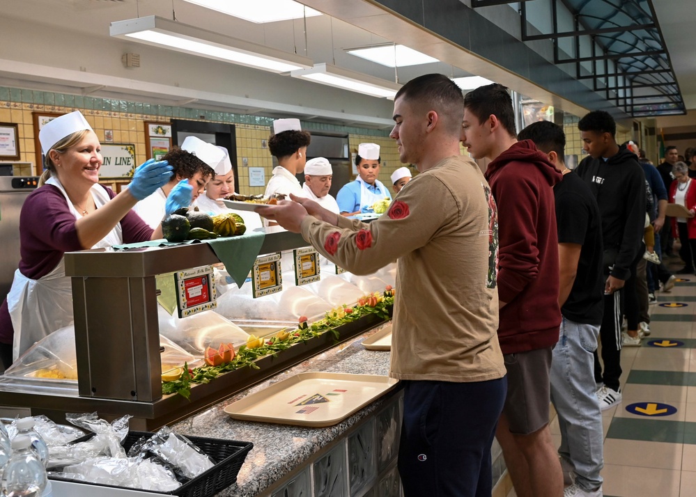 NAS Sigonella Galley celebrates Christmas