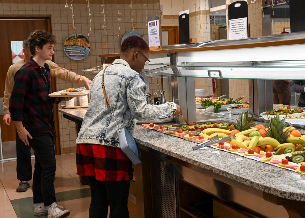 NAS Sigonella Galley celebrates Christmas