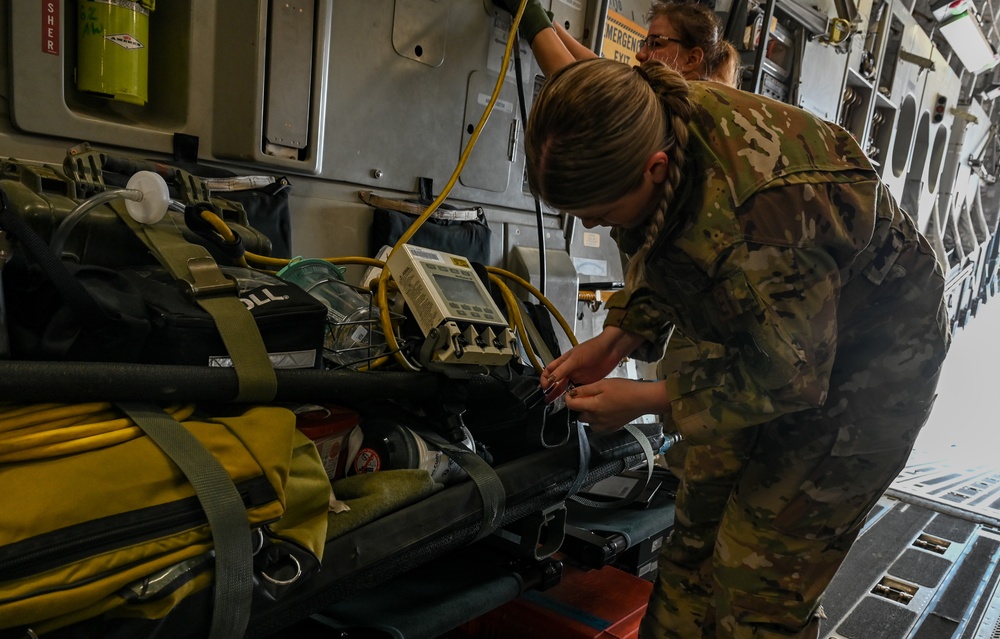 8th EAS female crew provide airlift, aeromedical evacuation support in CENTCOM AOR