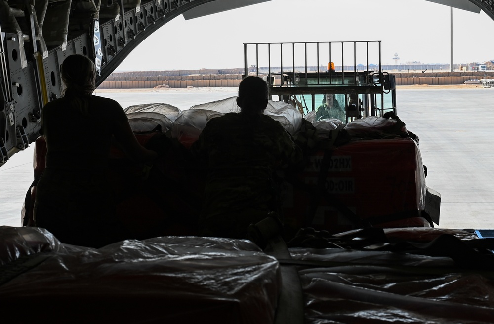 8th EAS female crew provide airlift, aeromedical evacuation support in CENTCOM AOR