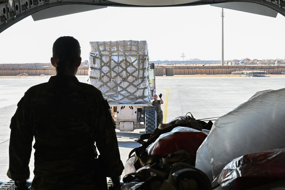 8th EAS female crew provide airlift, aeromedical evacuation support in CENTCOM AOR