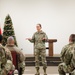 377th TSC command team visits 143d ESC deploying soldiers