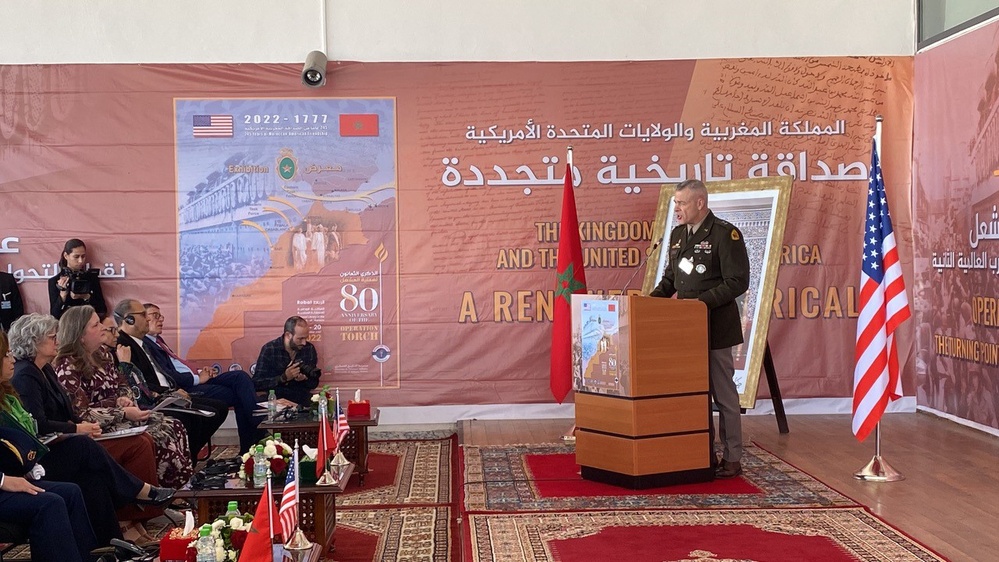 Utah National Guard participates in the 80th anniversary of Operation Torch