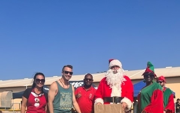 NEX Djibouti brings holiday cheer to military members