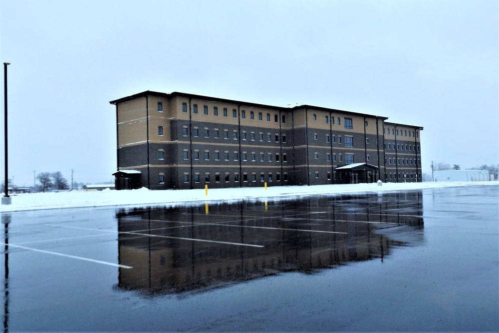 Barracks Reflection at Fort McCoy