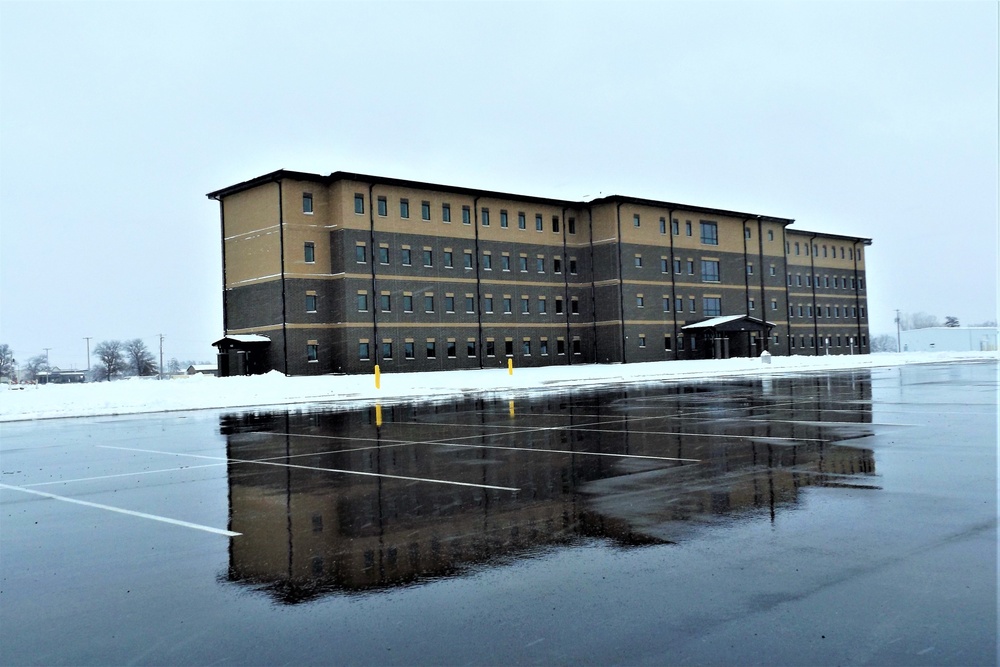 Barracks Reflection at Fort McCoy