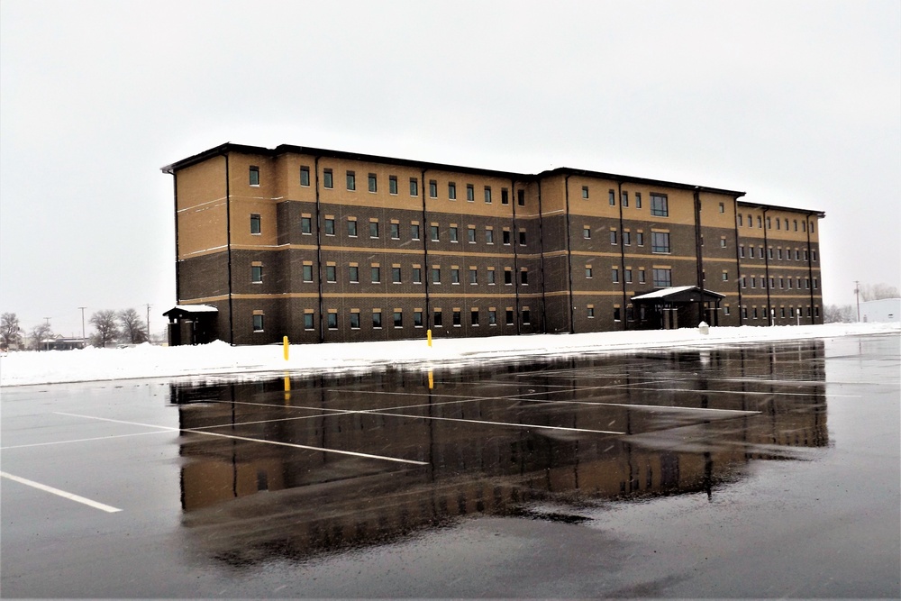 Barracks Reflection at Fort McCoy