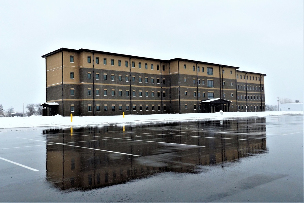 Barracks Reflection at Fort McCoy