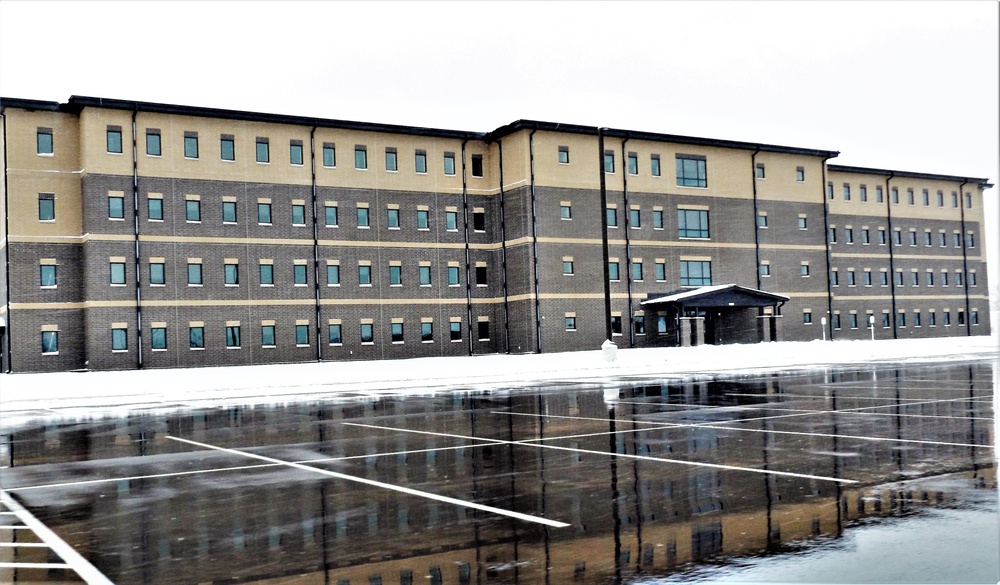 Barracks Reflection at Fort McCoy