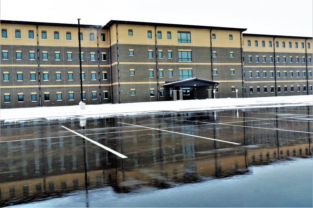 Barracks Reflection at Fort McCoy