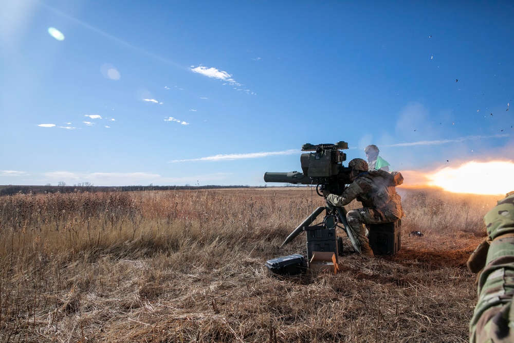 Nebraska Guard conducts TOW Missile System Training Exercise