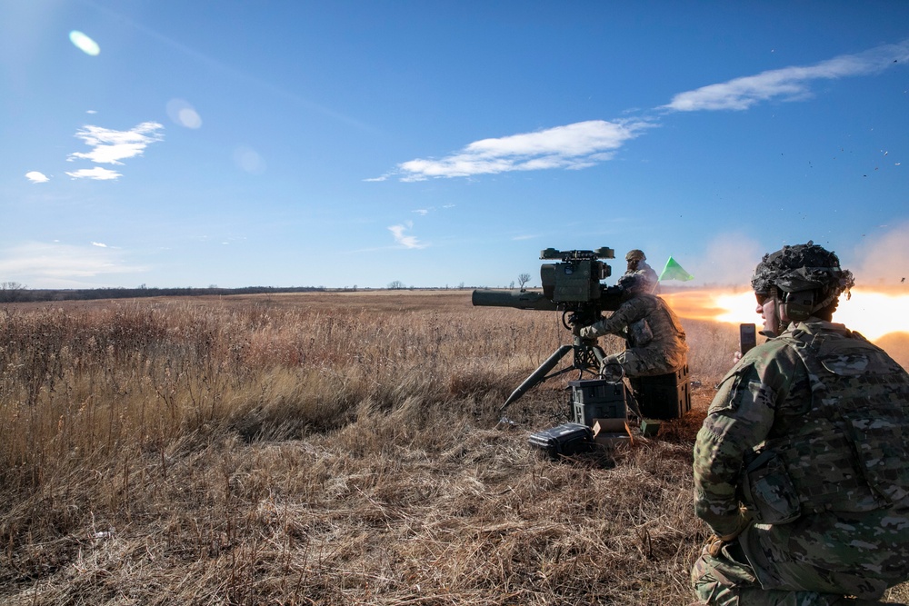 Nebraska Guard conducts TOW Missile System Training Exercise
