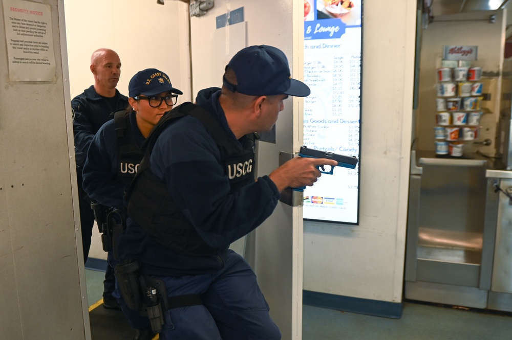Coast Guard, Suffolk County Police conduct active shooter training at Port Jefferson ferry terminal