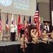 Land and Maritime Resolution Specialist renders National Anthem at state women veterans conference