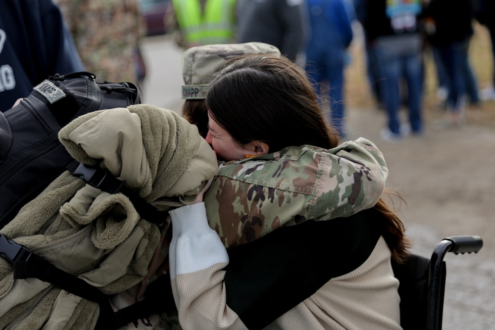 1133rd Transportation Company deploys to Poland