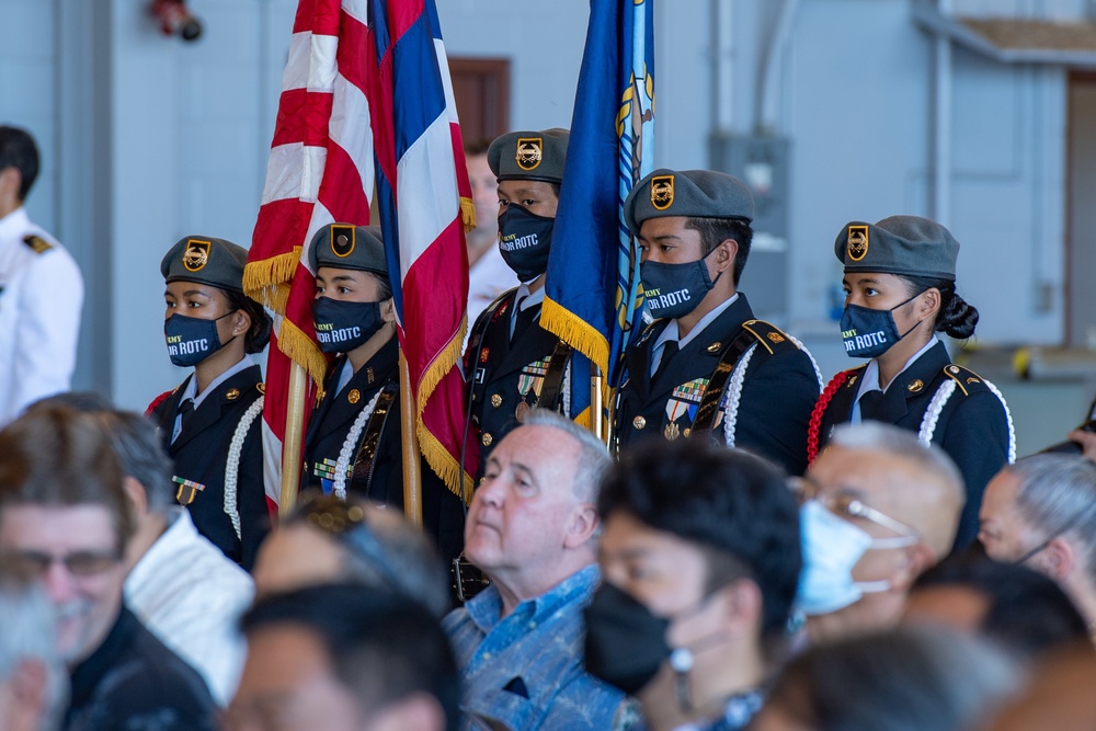 Pacific Missile Range Facility (PMRF) Holds Change of Command Ceremony