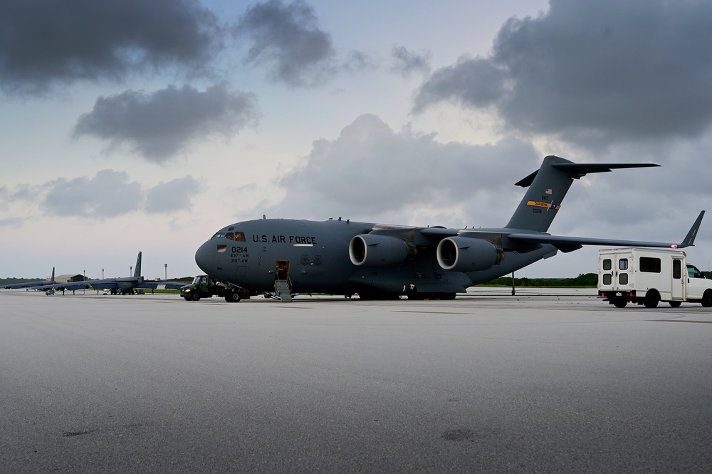 15th Airlift Squadron supports Bomber Task Force