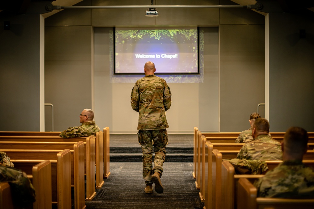 Camp Dodge holds Christmas Service