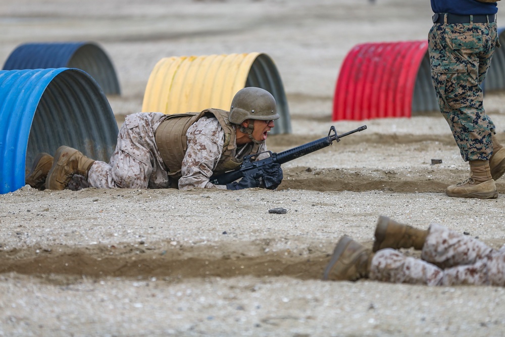 India Company Bayonet Assault Course