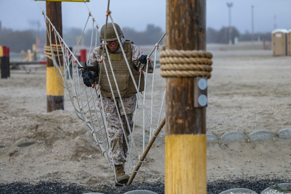 India Company Bayonet Assault Course