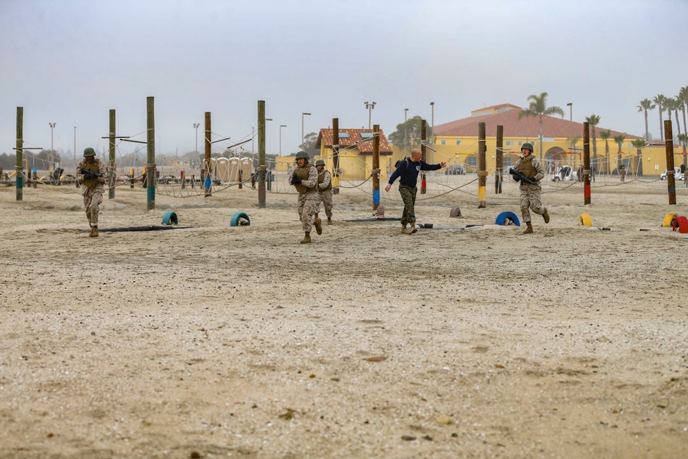 India Company Bayonet Assault Course