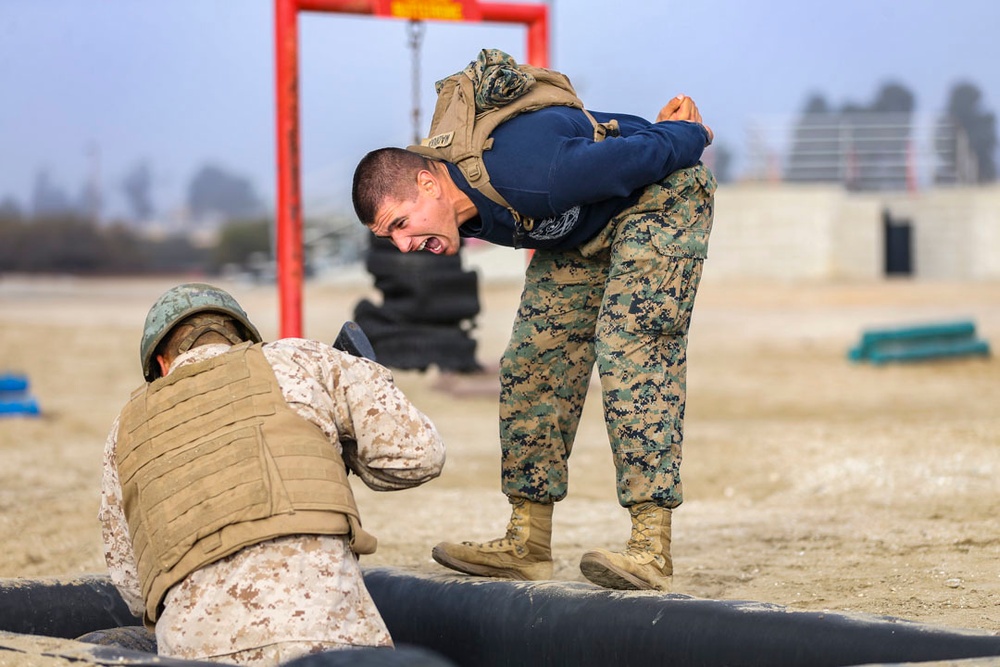 India Company Bayonet Assault Course