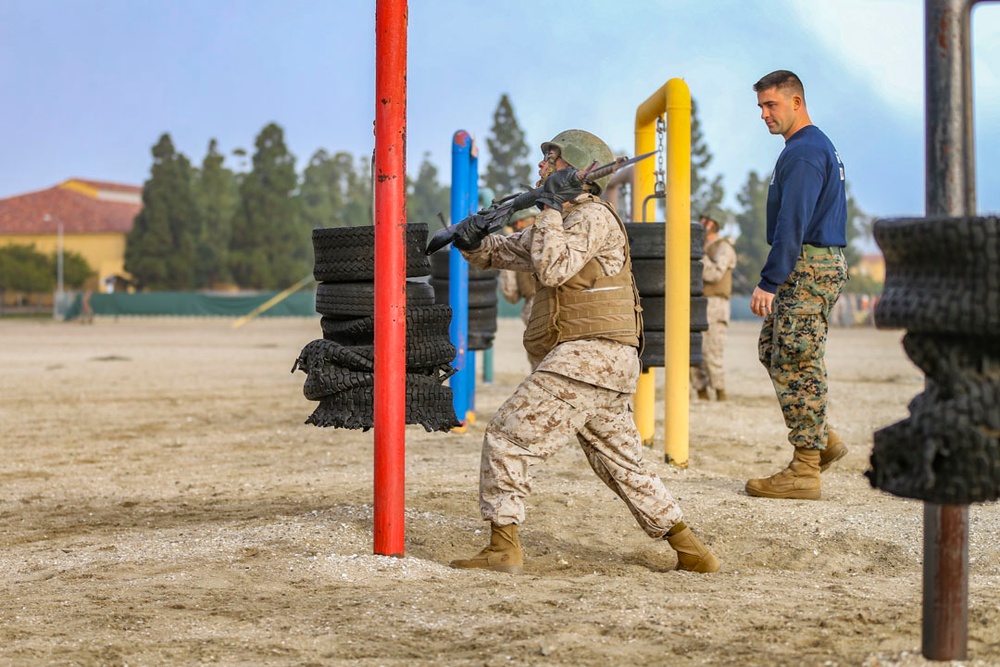 India Company Bayonet Assault Course