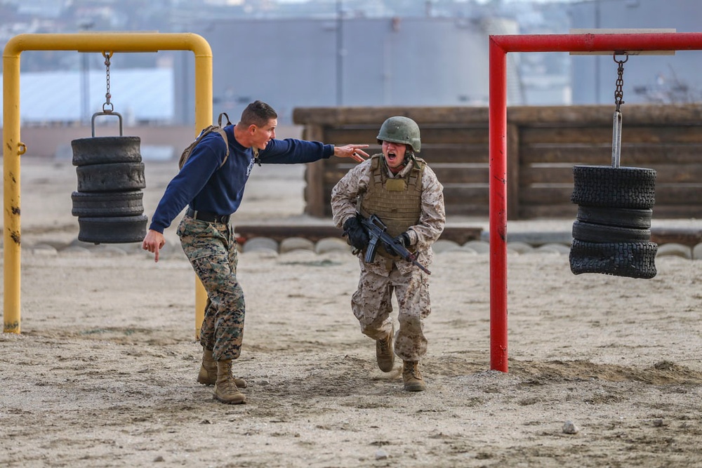 India Company Bayonet Assault Course