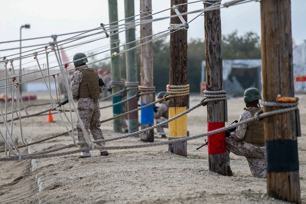 India Company Bayonet Assault Course